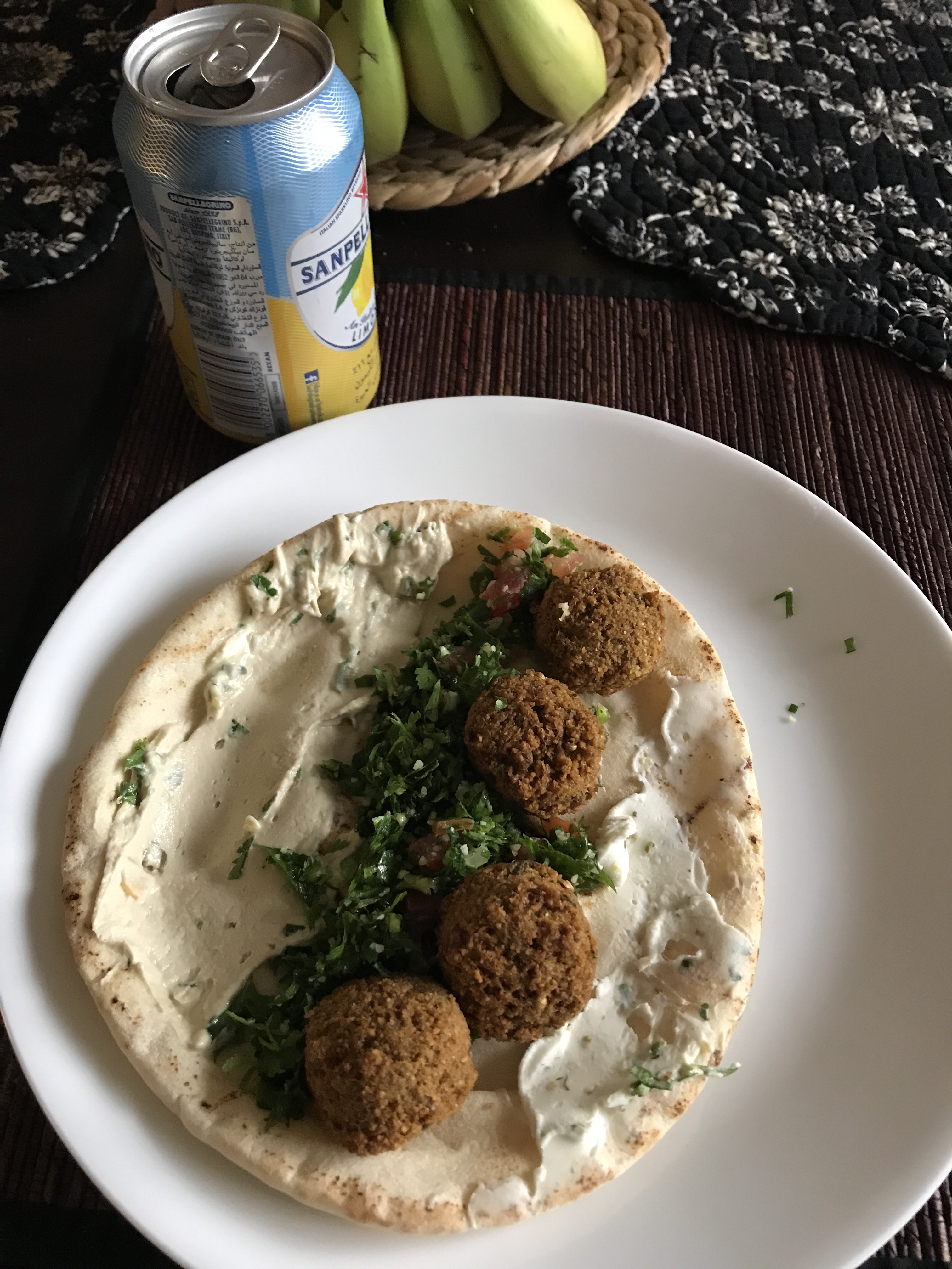 Falafel, hummus and tabouleh! Amman is perfect for this vegetarian.